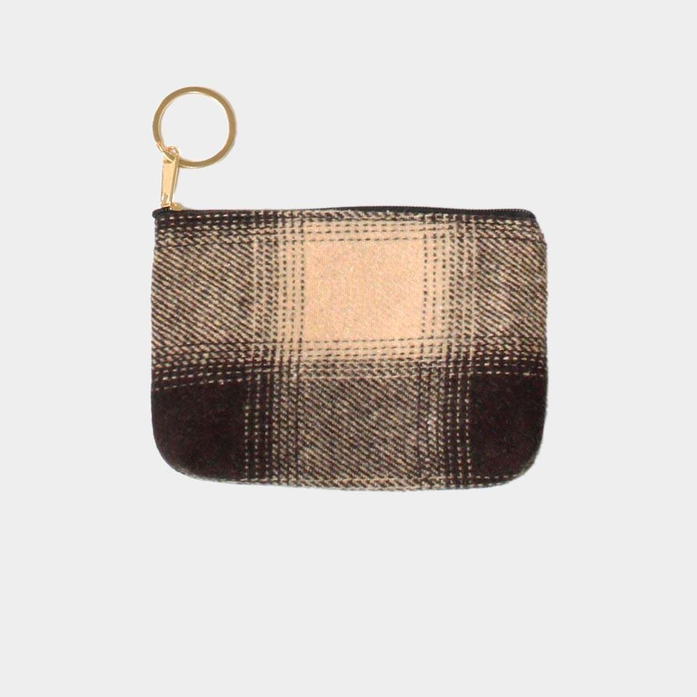 Buffalo Check Coin / Card Purse - Jewelry Store by Erik Rayo