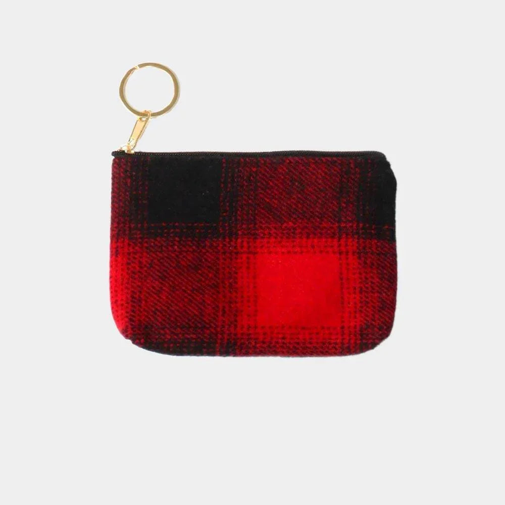Buffalo Check Coin / Card Purse - Jewelry Store by Erik Rayo