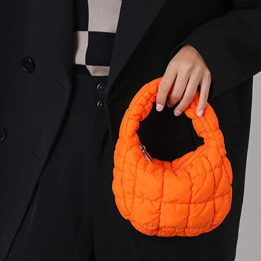 Micro Mini Quilted Puffer Hand Cloud Bag - Jewelry Store by Erik Rayo