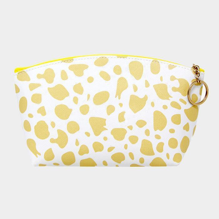Giraffe Pattern Pouch Bag - Jewelry Store by Erik Rayo