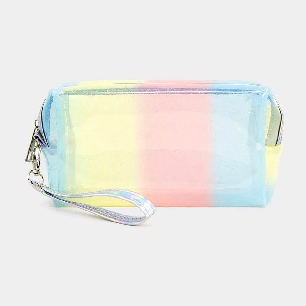 Pastel Color Striped Pouch Bags - Jewelry Store by Erik Rayo