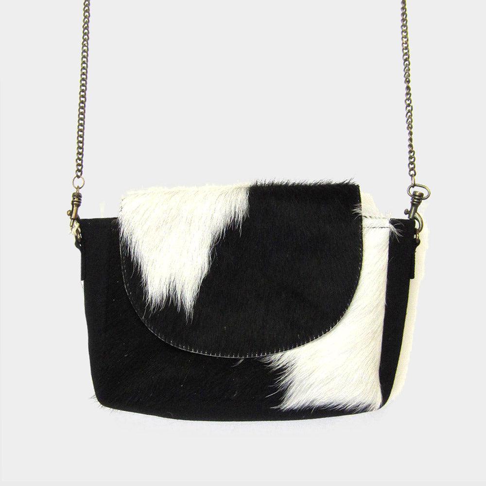 Animal Patterned Genuine Leather Crossbody Bag - Jewelry Store by Erik Rayo