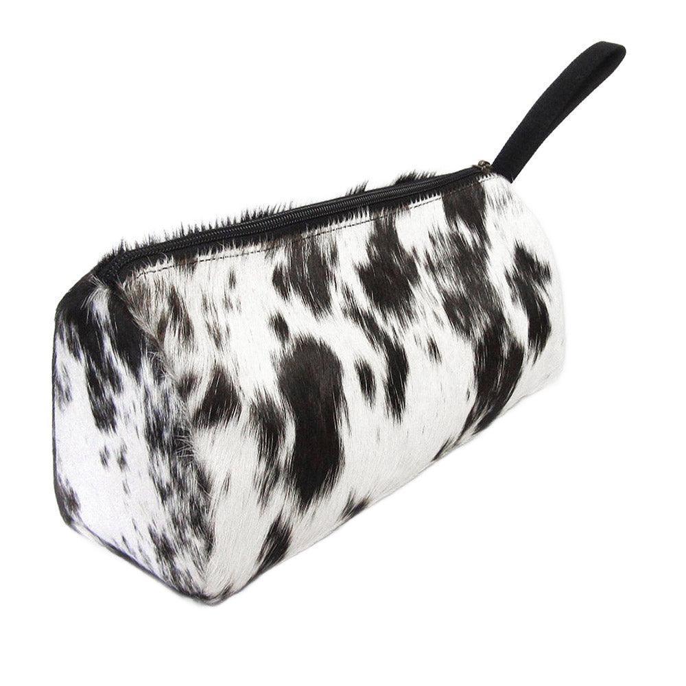 Animal Patterned Genuine Leather Cosmetic Pouch Bag - Jewelry Store by Erik Rayo