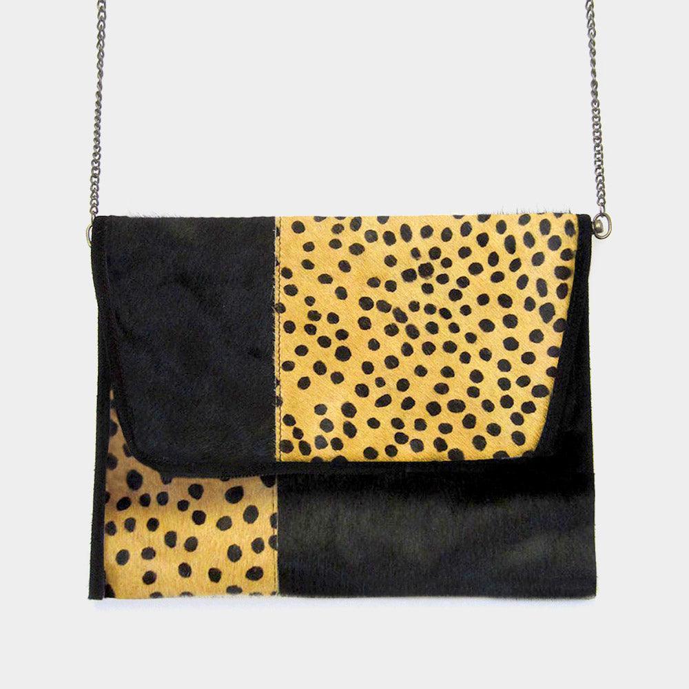 Cheetah Patterned Crossbody Bag - Jewelry Store by Erik Rayo