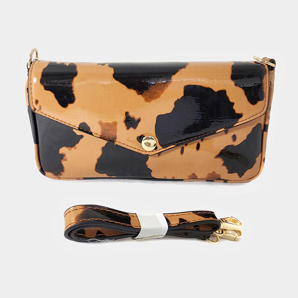 Animal Patterned Shoulder Bag