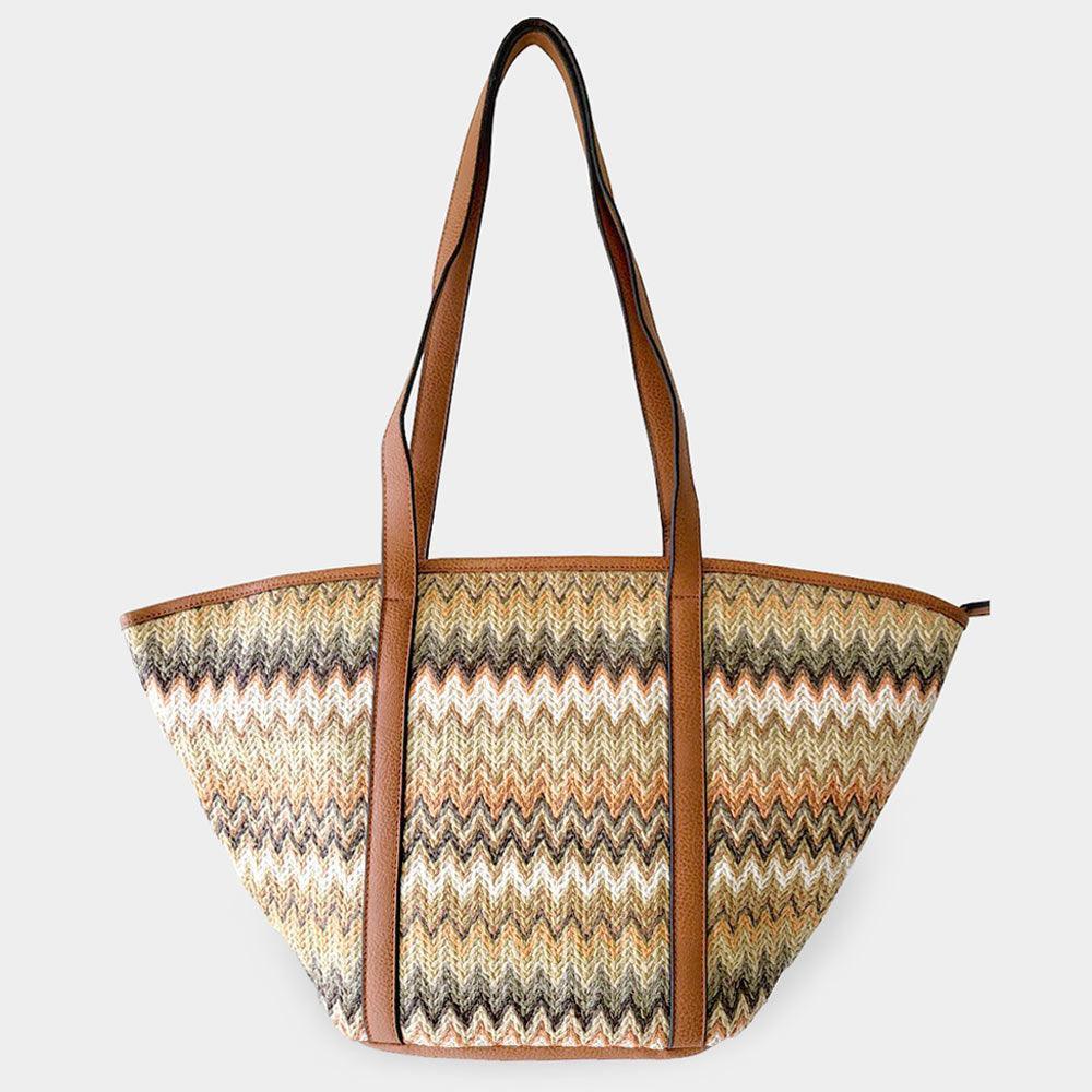 Straw Shoulder Bag - Jewelry Store by Erik Rayo