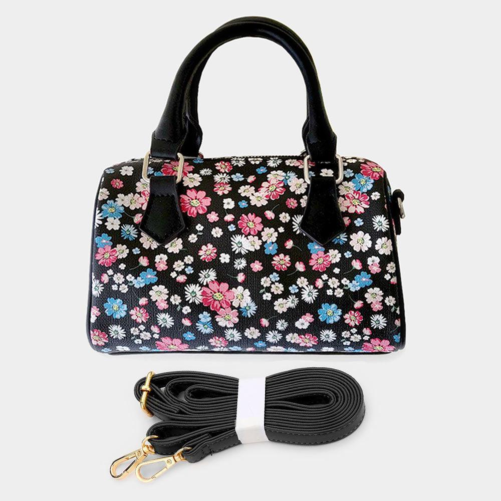 Flower Patterned Tote / Crossbody Bag - Jewelry Store by Erik Rayo