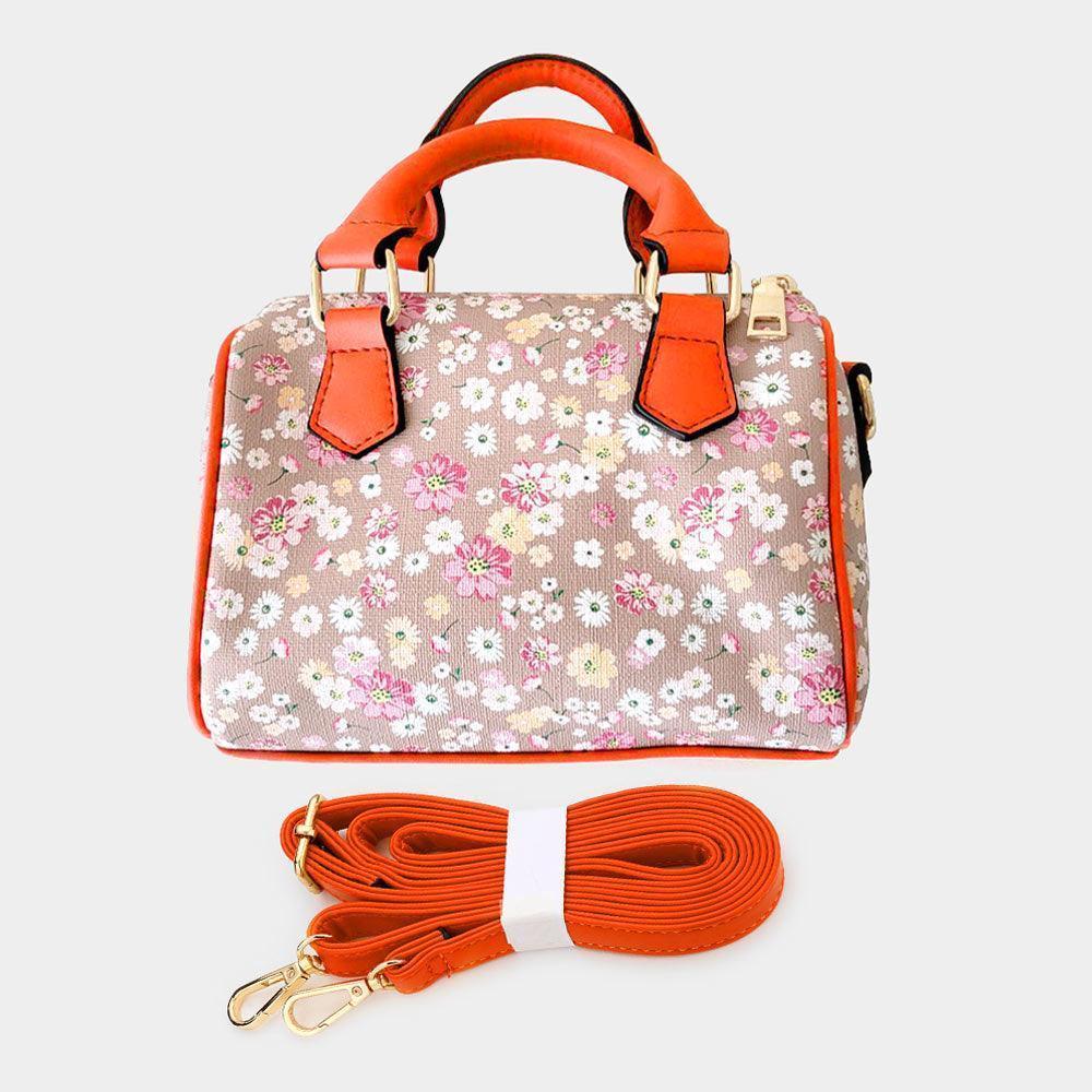 Flower Patterned Tote / Crossbody Bag - Jewelry Store by Erik Rayo