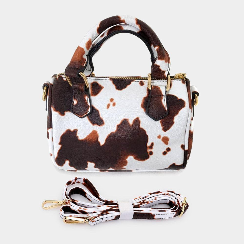 Cow Patterned Tote / Crossbody Bag - Jewelry Store by Erik Rayo
