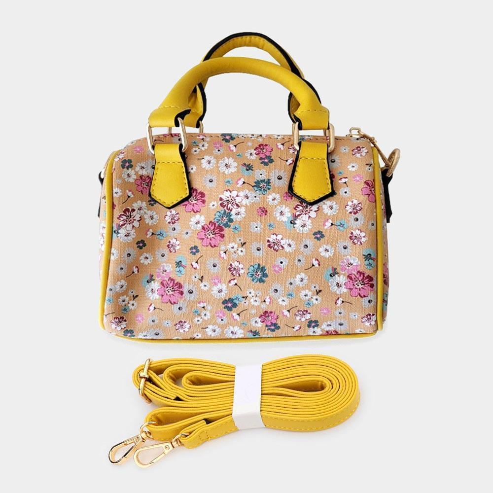 Flower Patterned Tote / Crossbody Bag - Jewelry Store by Erik Rayo
