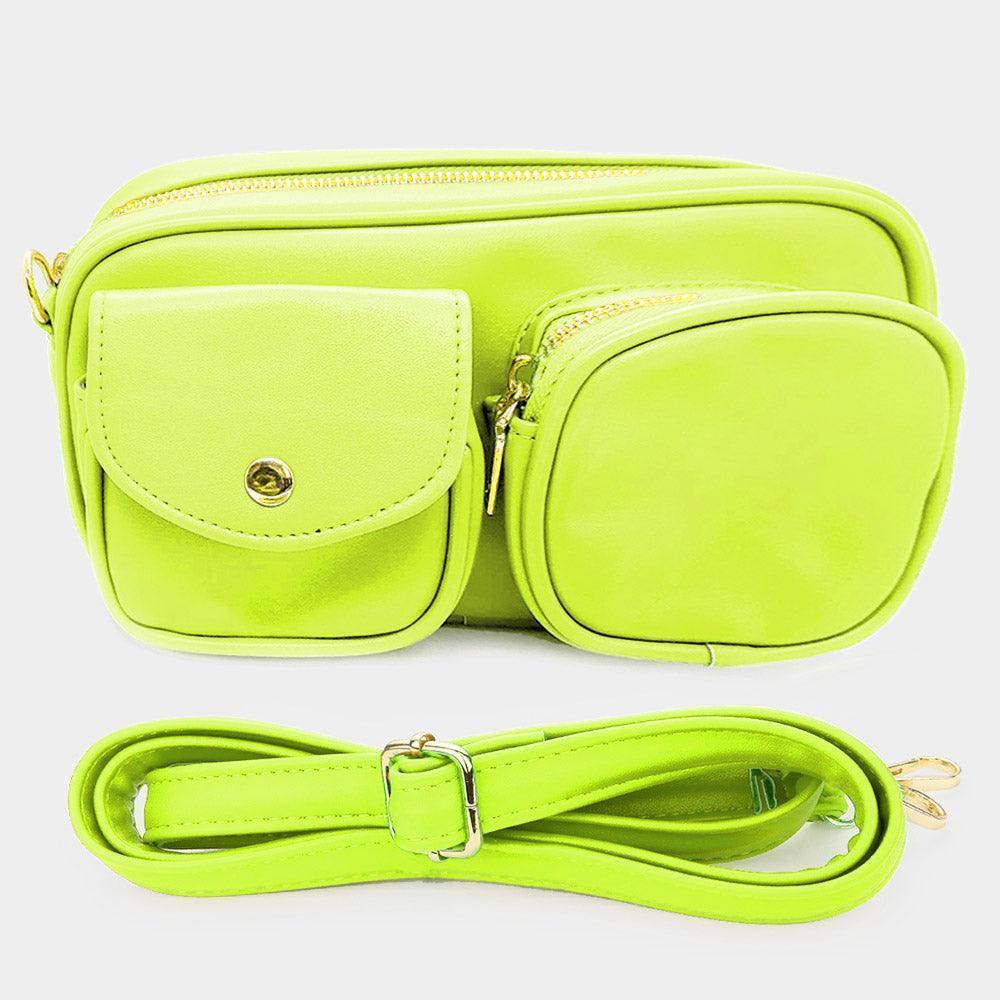 Solid Rectangle Crossbody Bag - Jewelry Store by Erik Rayo