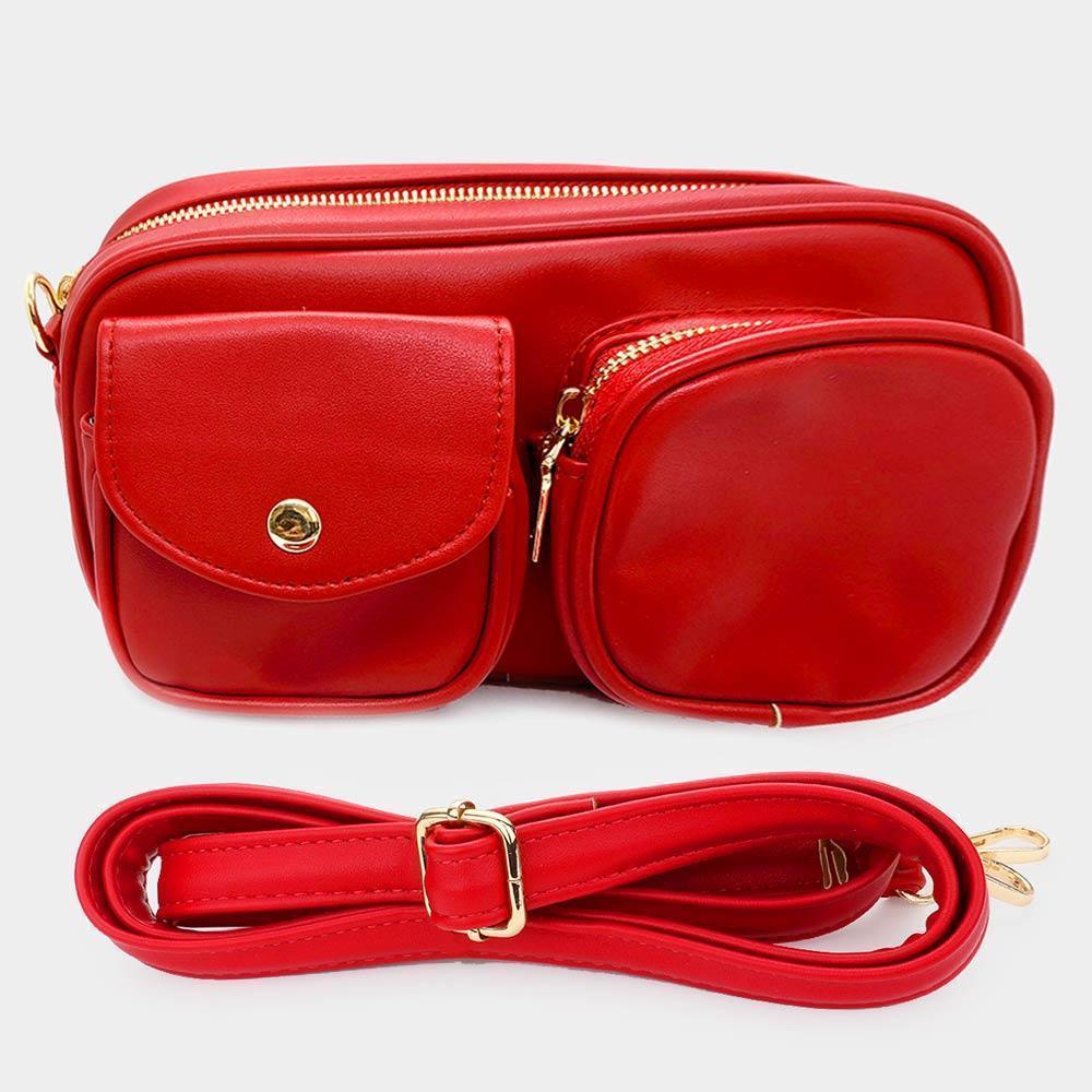 Solid Rectangle Crossbody Bag - Jewelry Store by Erik Rayo