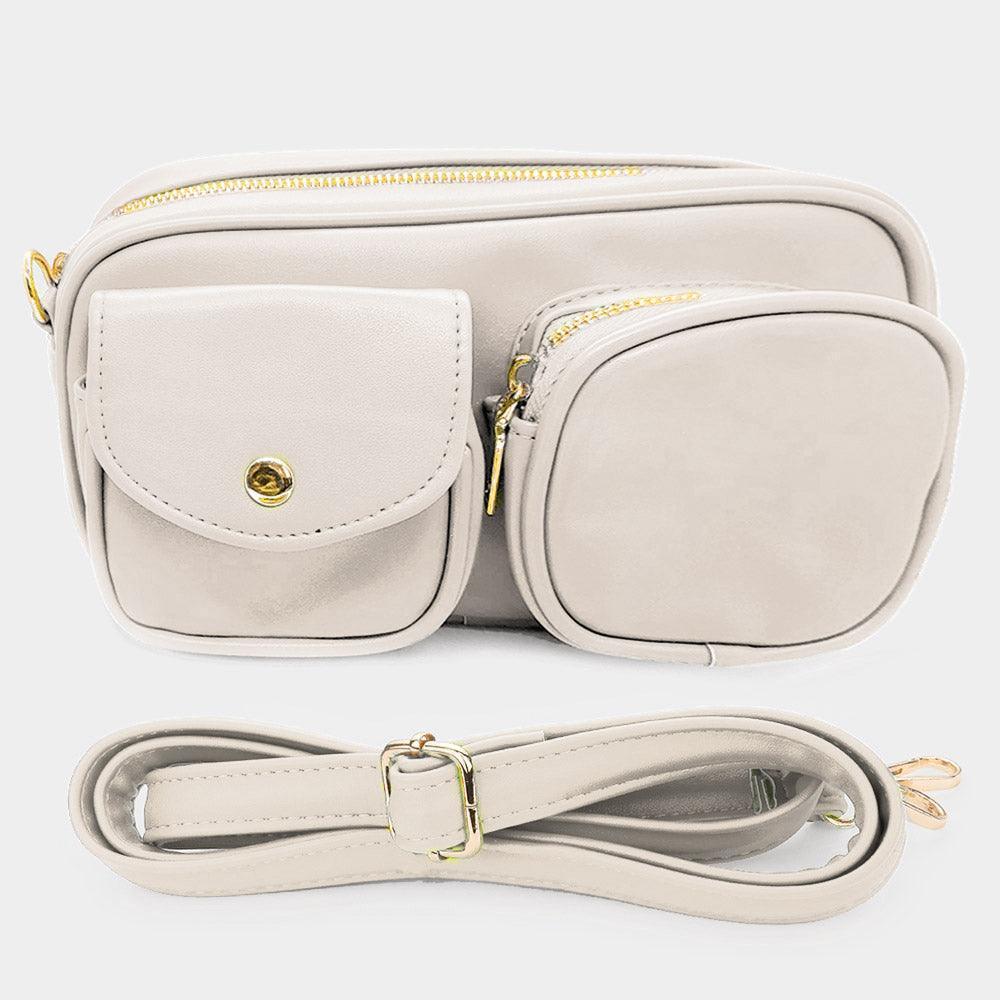 Solid Rectangle Crossbody Bag - Jewelry Store by Erik Rayo