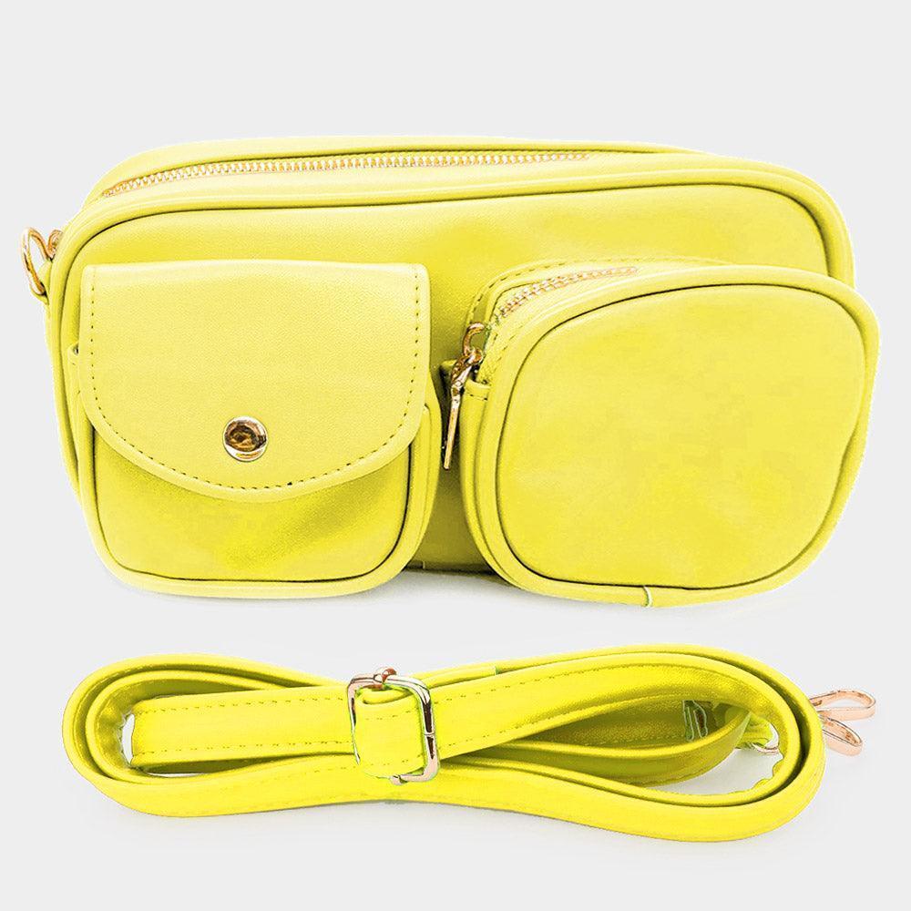 Solid Rectangle Crossbody Bag - Jewelry Store by Erik Rayo