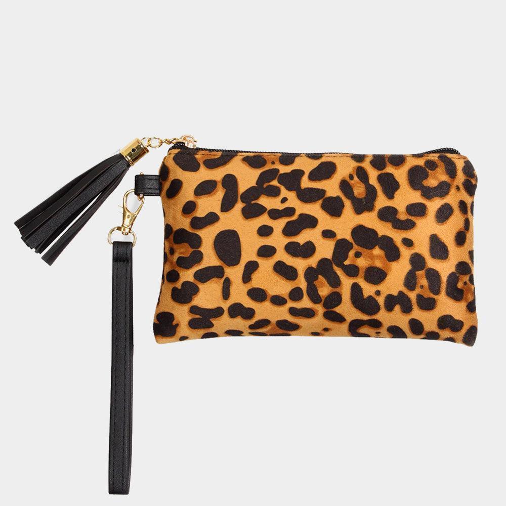 LEOPARD PRINT WRISTLET POUCH BAG - Jewelry Store by Erik Rayo