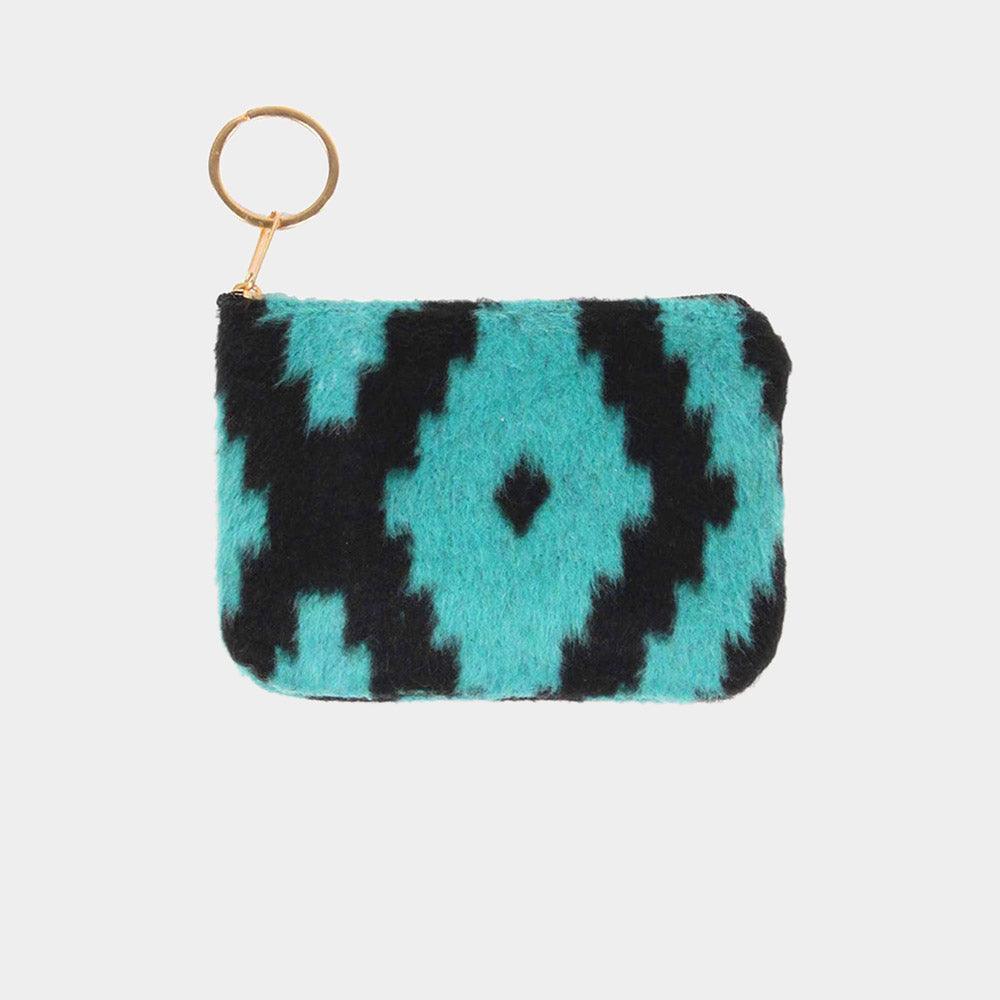 Western Print Coin / Card Purse - Jewelry Store by Erik Rayo