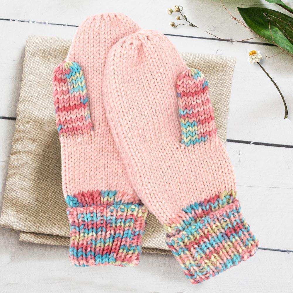 Pink Multi Color Cuff Gloves - Jewelry Store by Erik Rayo