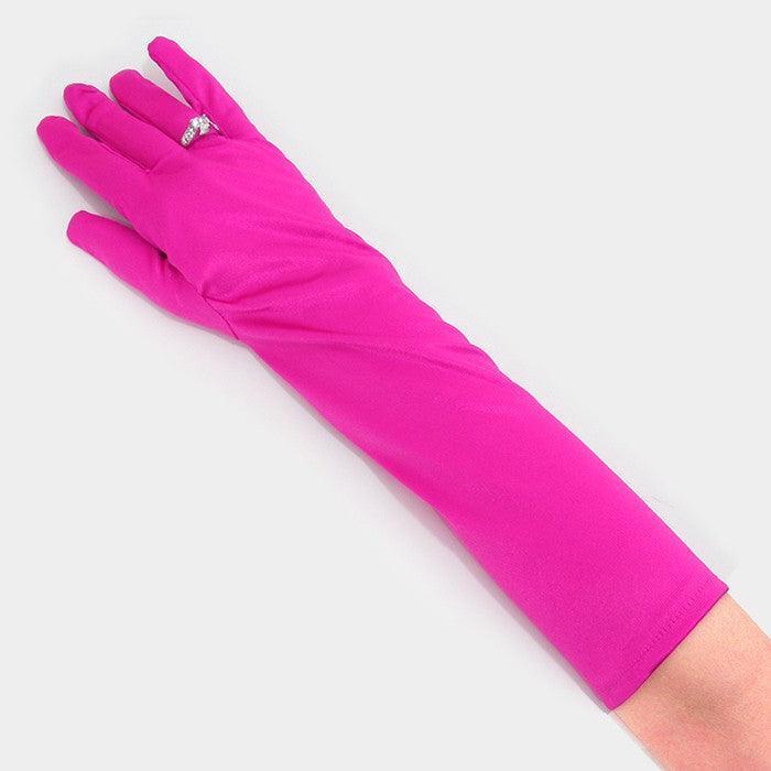 Dressy satin gloves - Jewelry Store by Erik Rayo