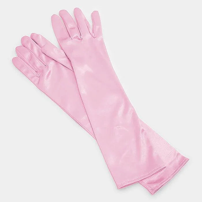 Pink Dressy satin gloves - Jewelry Store by Erik Rayo