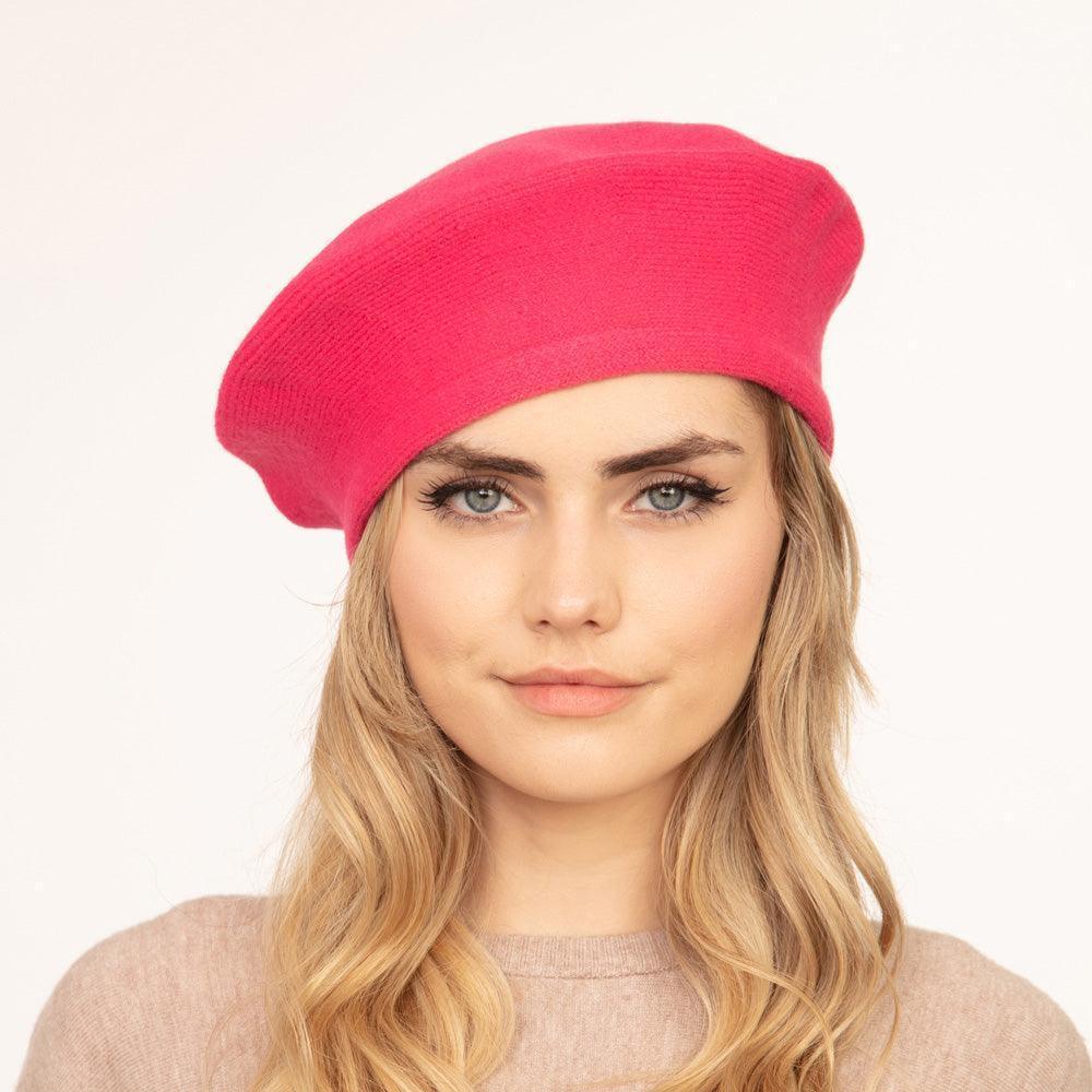 Stretchy Solid Beret Hat - Jewelry Store by Erik Rayo