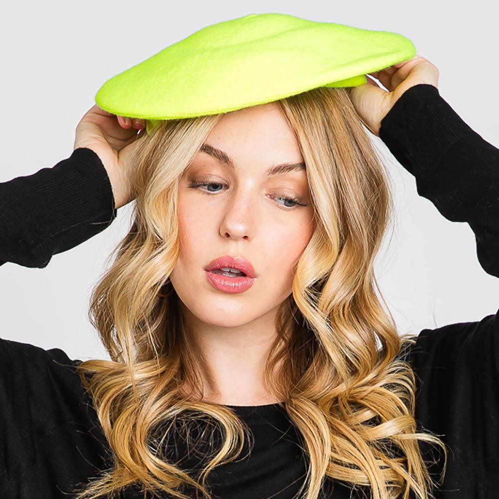 Stretchy Solid Beret Hat - Jewelry Store by Erik Rayo