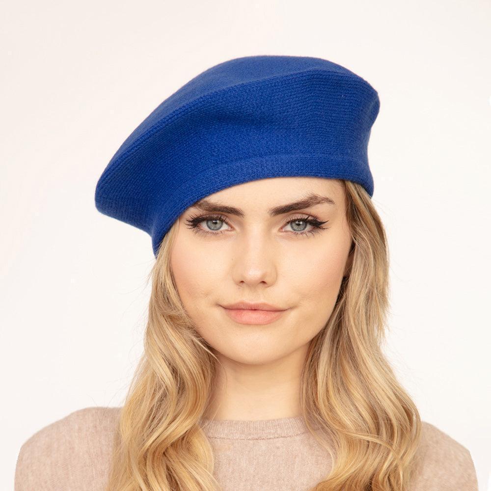 Stretchy Solid Beret Hat - Jewelry Store by Erik Rayo