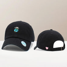 Load image into Gallery viewer, Love Earth Embroidered Baseball Cap
