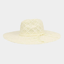 Load image into Gallery viewer, Woven Straw Panama Hat
