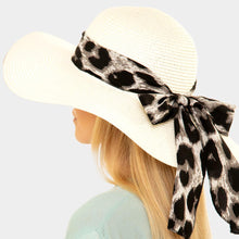 Load image into Gallery viewer, Leopard Summer Sun Hat
