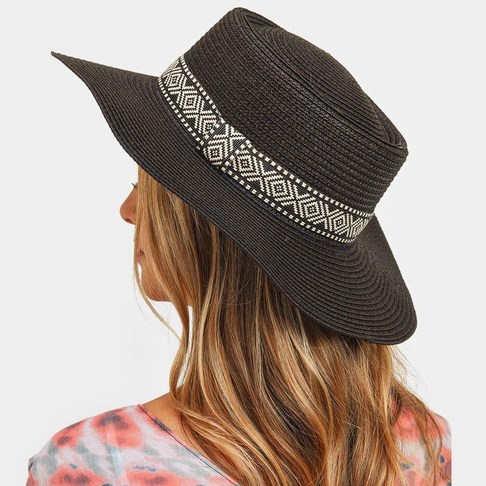 Tribal Band Panama Sun Hat - Jewelry Store by Erik Rayo