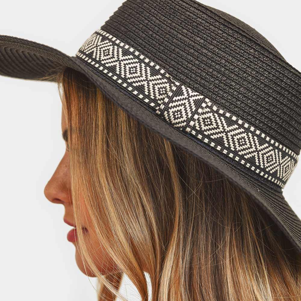 Tribal Band Panama Sun Hat - Jewelry Store by Erik Rayo