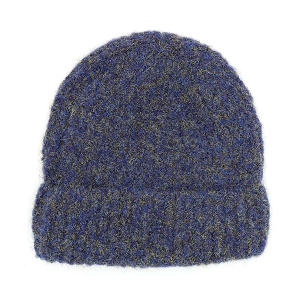 Fuzzy Mixed Color Knit Beanie Hat - Jewelry Store by Erik Rayo