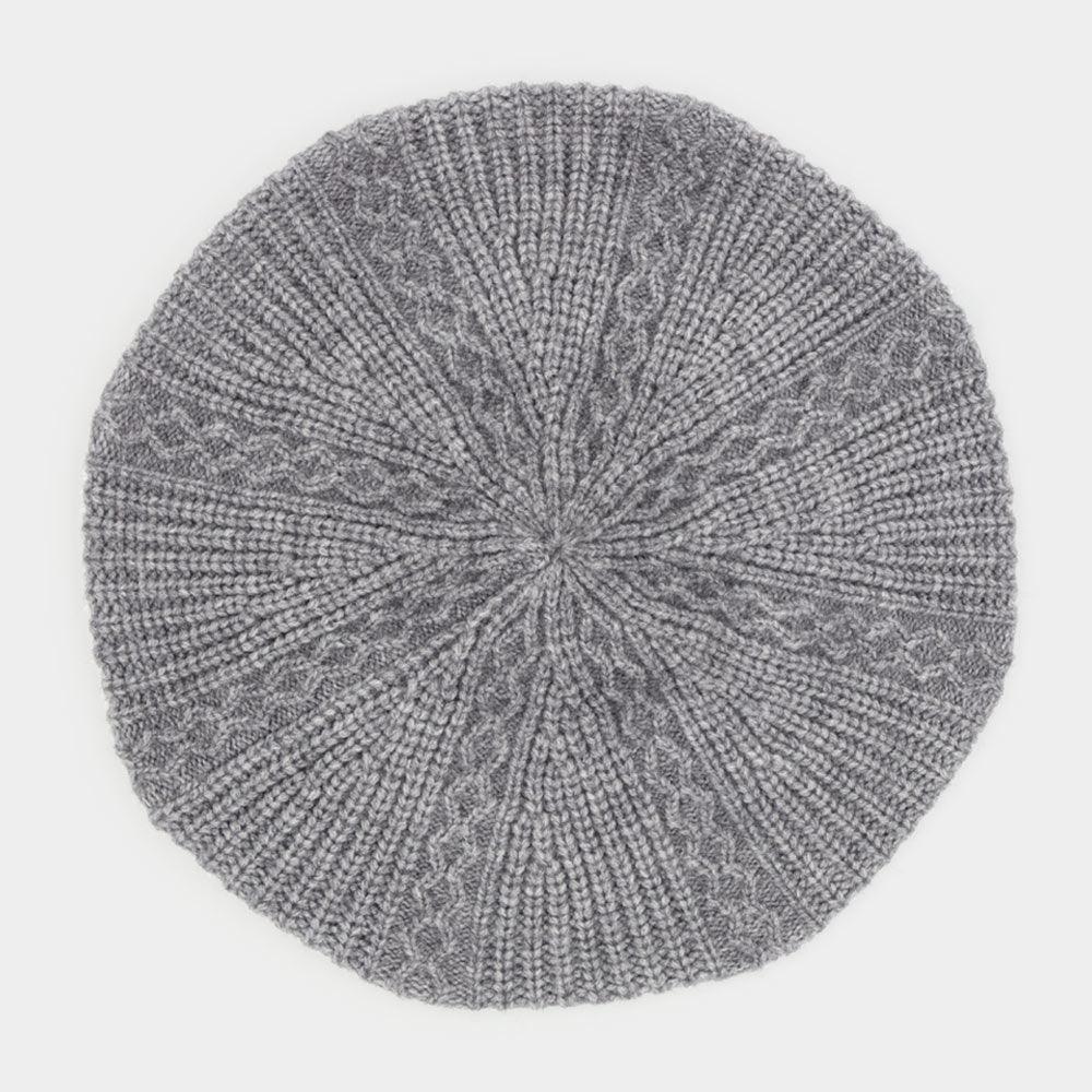 Solid Knit Beret Hat - Jewelry Store by Erik Rayo
