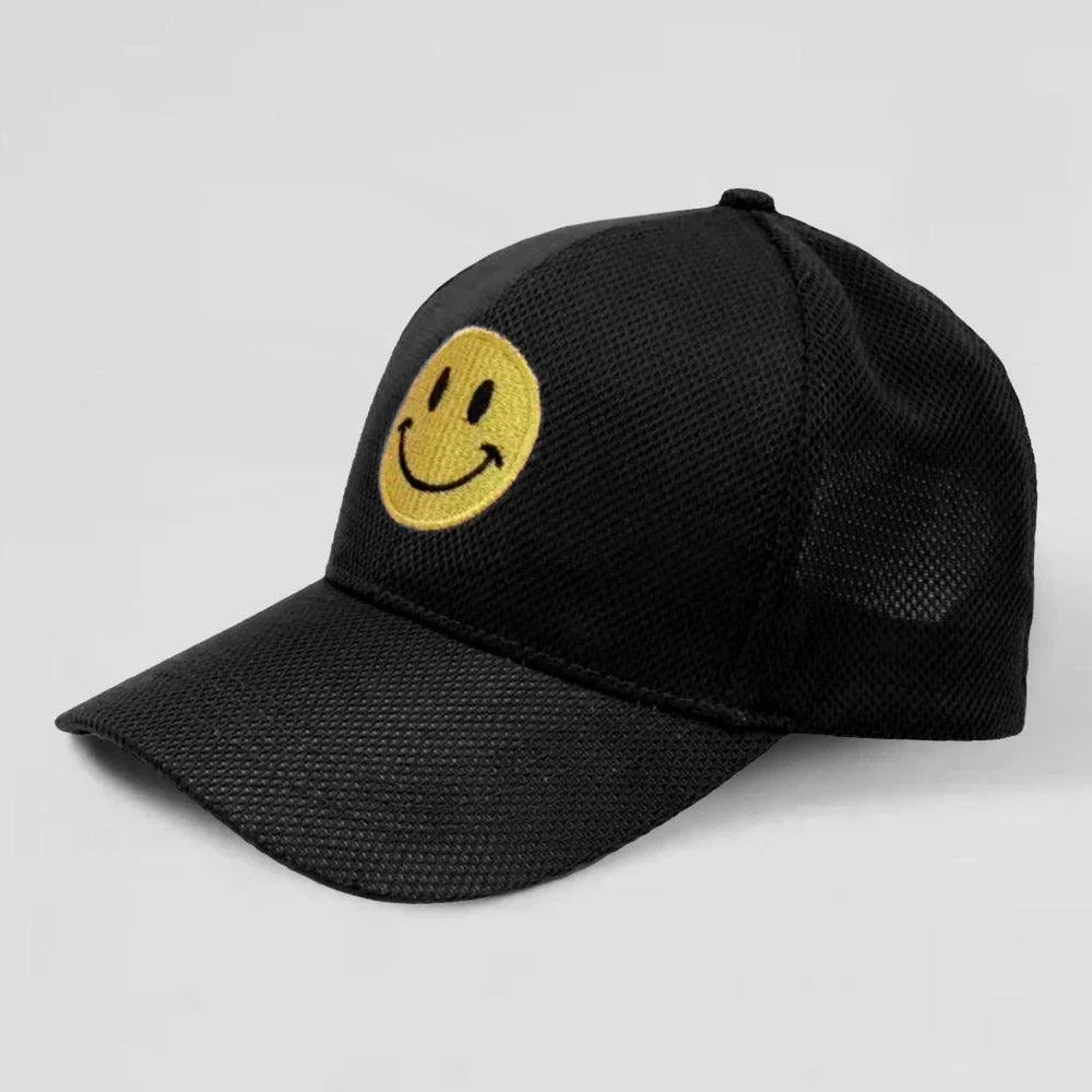 Smile Accented Mesh Baseball Cap - Jewelry Store by Erik Rayo