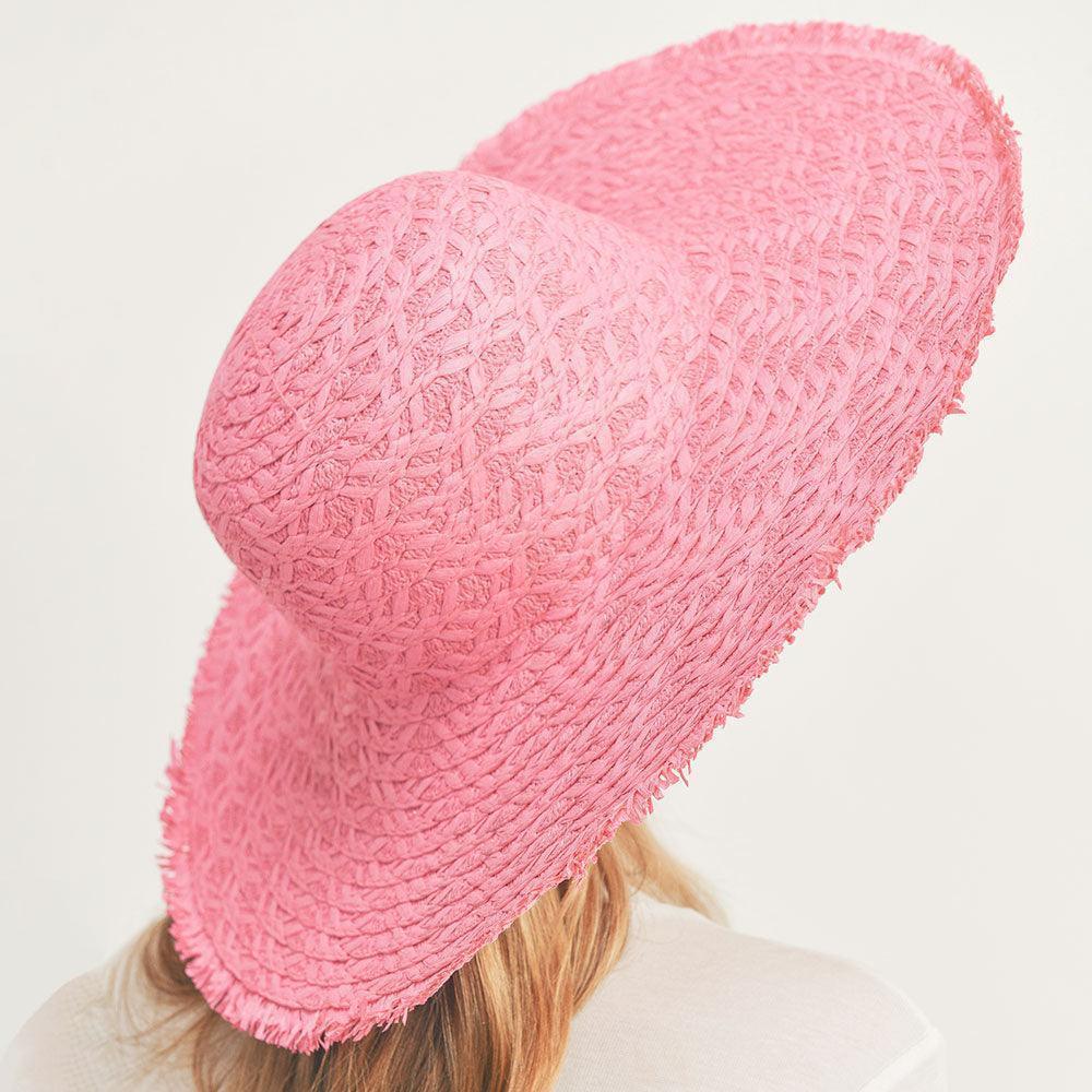 Trim Detailed Solid Straw Sun Hat - Jewelry Store by Erik Rayo
