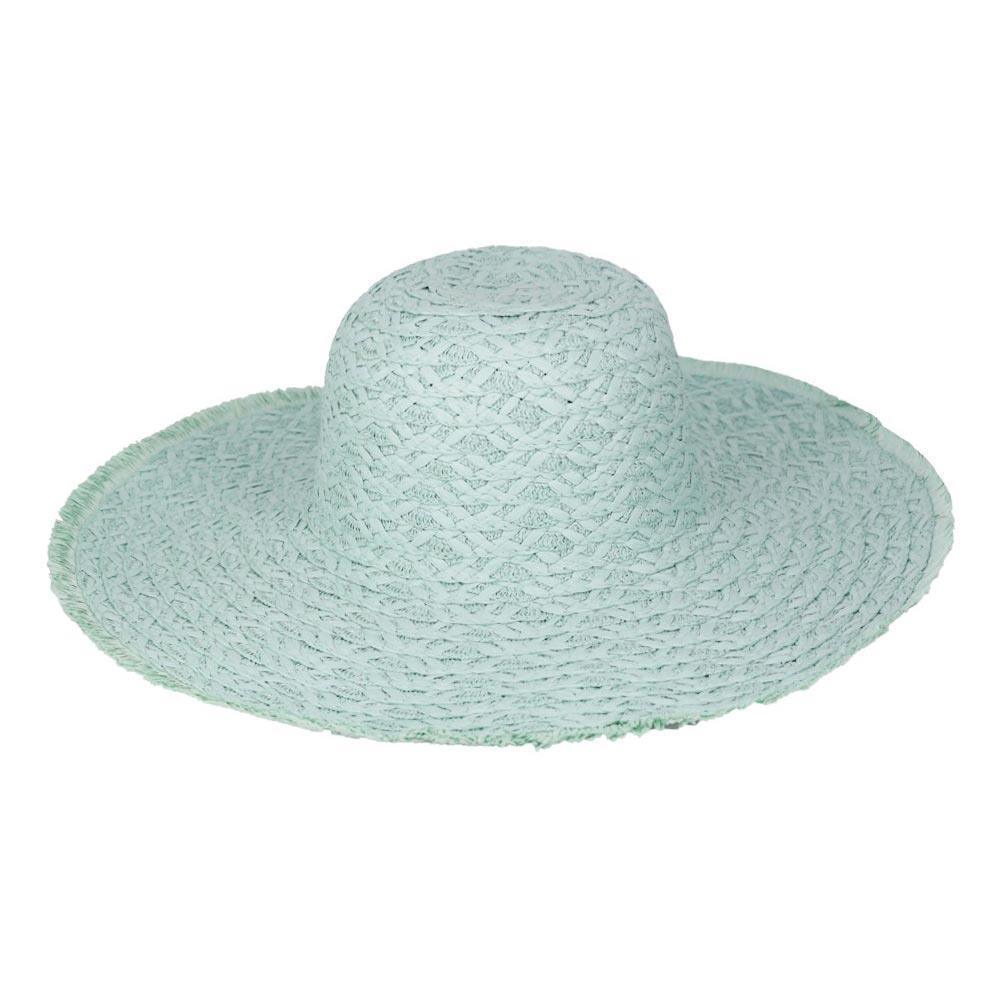Trim Detailed Solid Straw Sun Hat - Jewelry Store by Erik Rayo