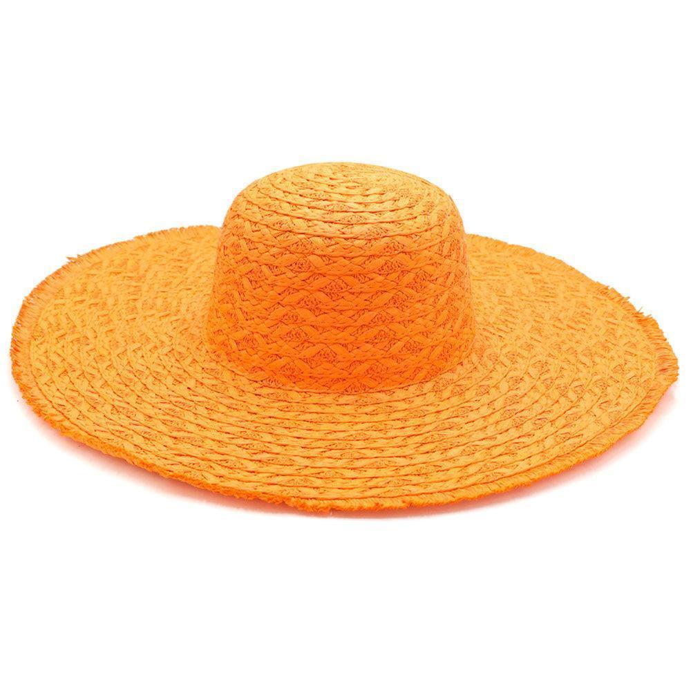 Trim Detailed Solid Straw Sun Hat - Jewelry Store by Erik Rayo