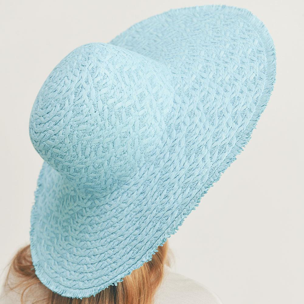 Trim Detailed Solid Straw Sun Hat - Jewelry Store by Erik Rayo