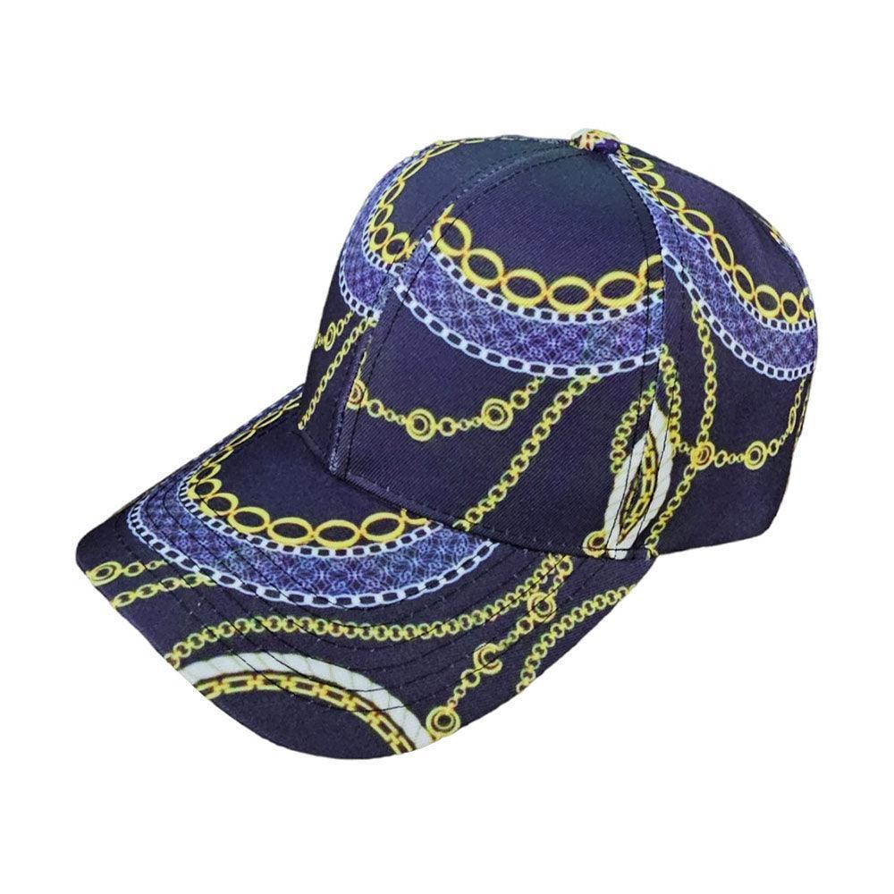 Chain Patterned Baseball Cap - Jewelry Store by Erik Rayo