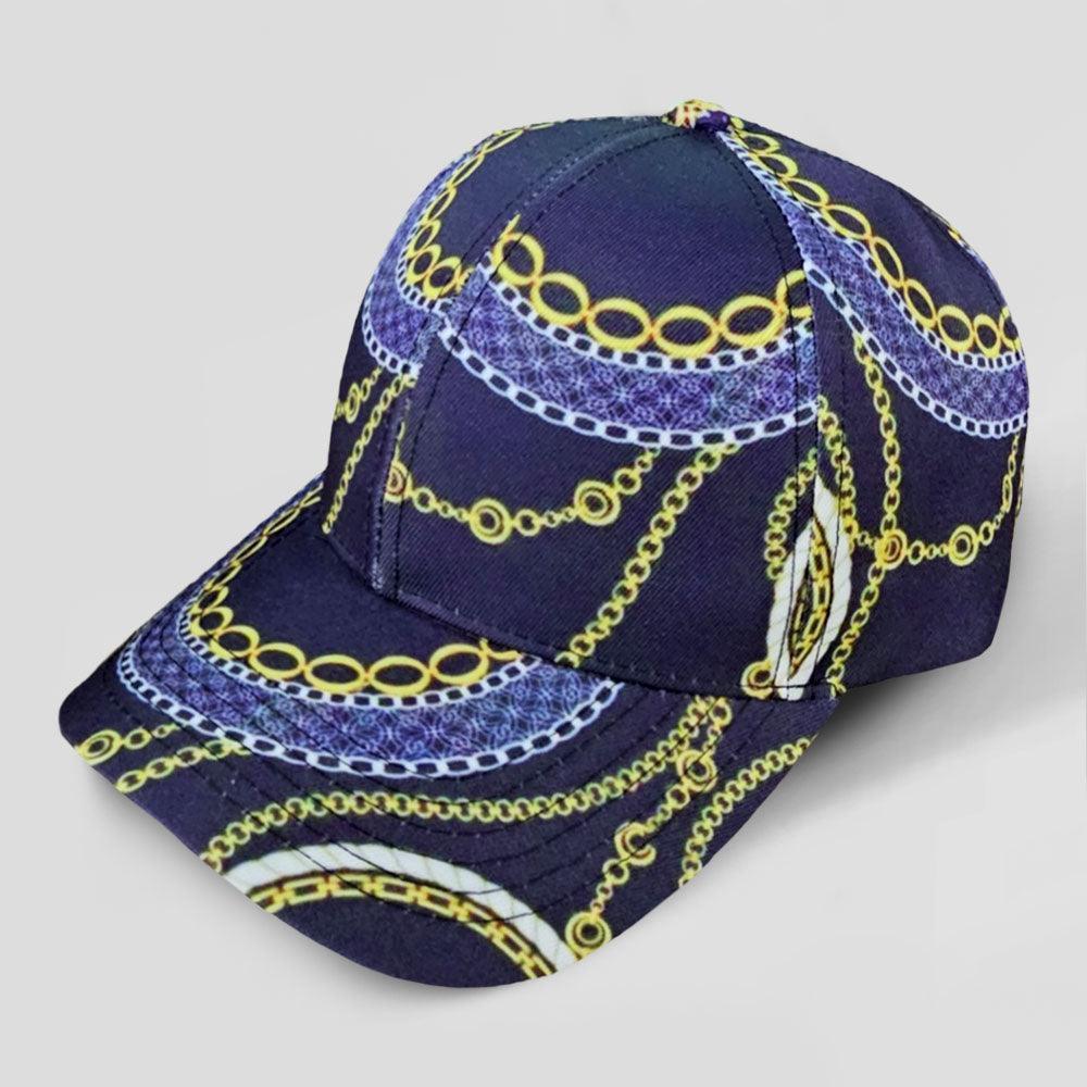 Chain Patterned Baseball Cap - Jewelry Store by Erik Rayo