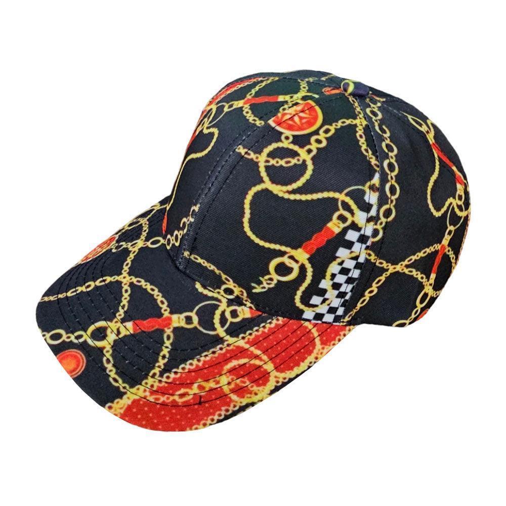 Chain Patterned Baseball Cap - Jewelry Store by Erik Rayo