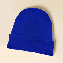 Load image into Gallery viewer, Solid Knit Beanie Hat
