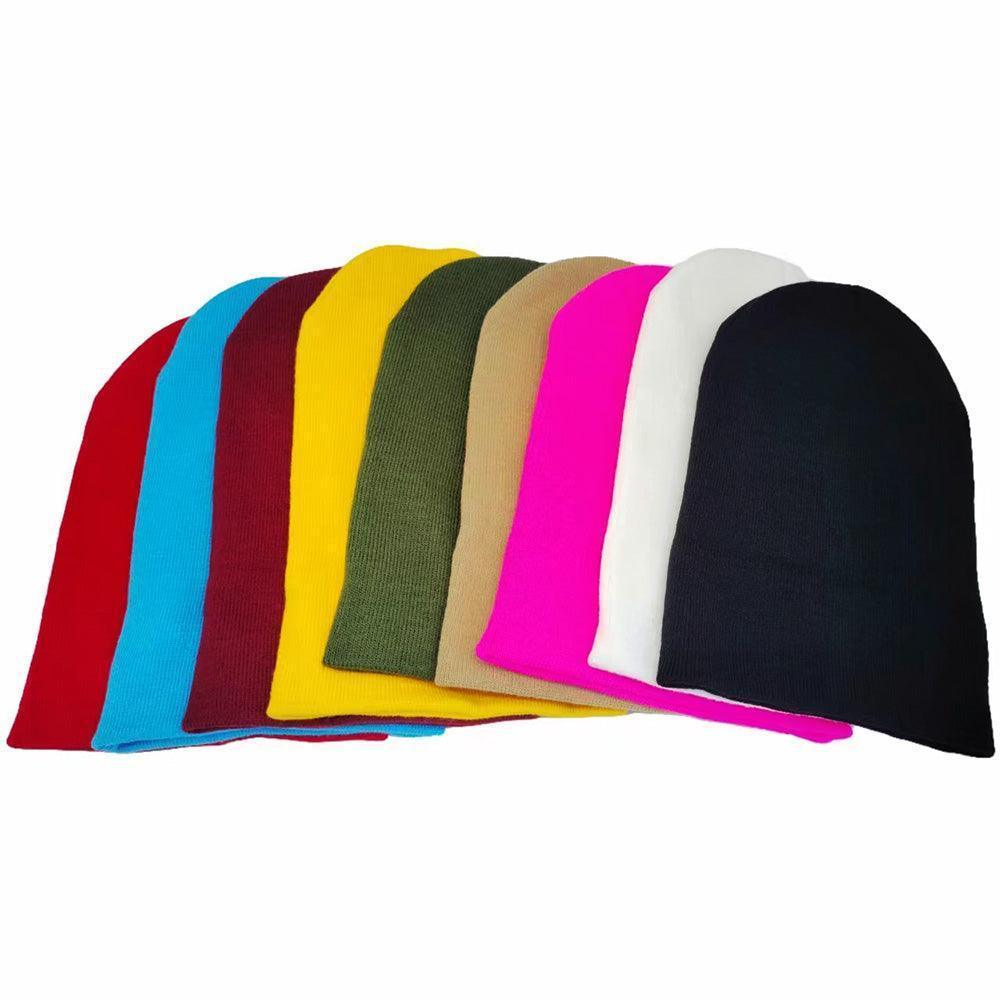 Solid Knit Beanie Hat - Jewelry Store by Erik Rayo