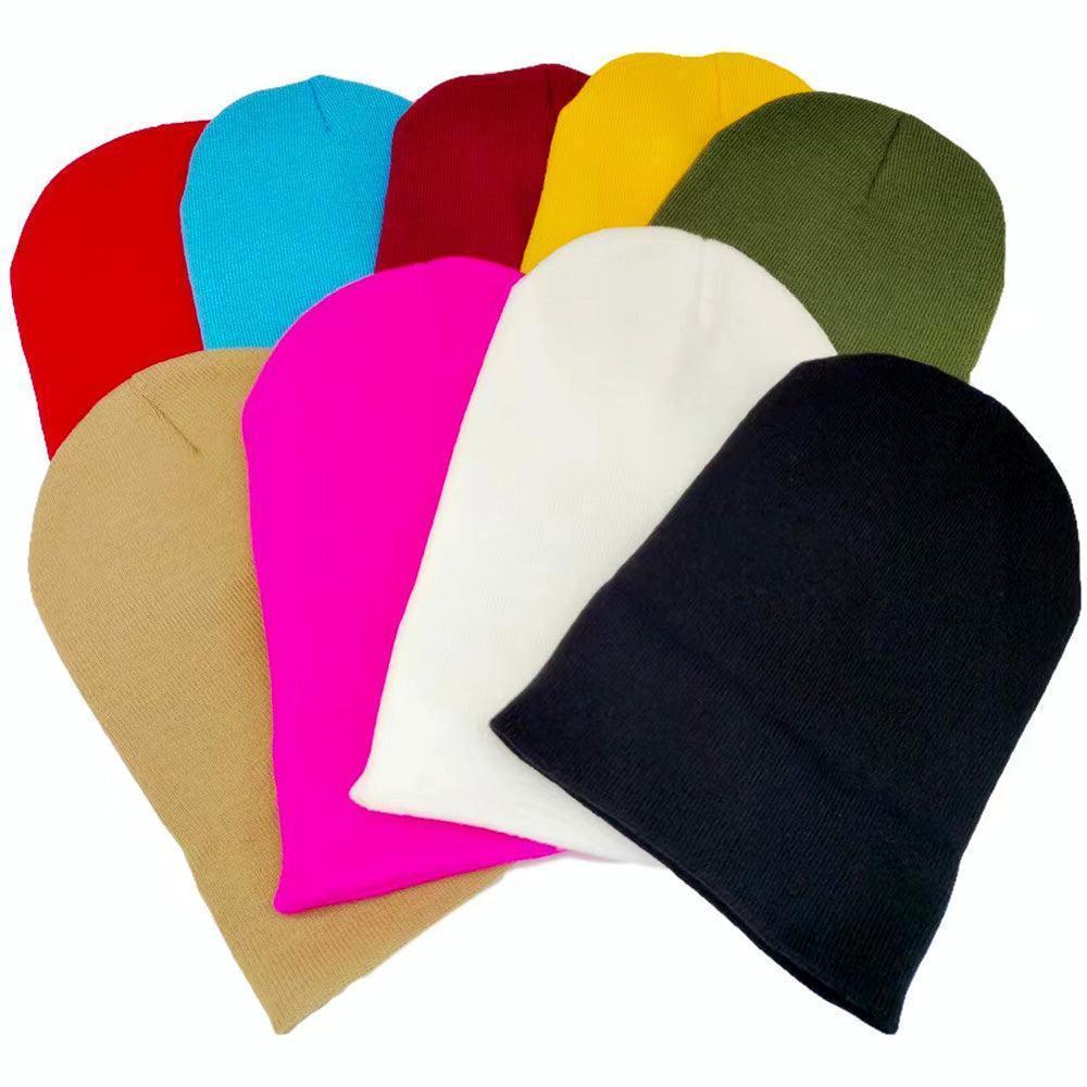 Solid Knit Beanie Hat - Jewelry Store by Erik Rayo