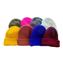 Load image into Gallery viewer, Solid Knit Beanie Hat
