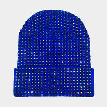 Load image into Gallery viewer, Studded Solid Knit Beanie Hat
