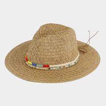 Load image into Gallery viewer, Multi Band Straw Sun Hat
