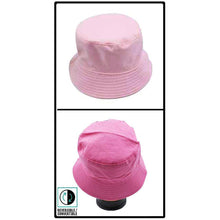 Load image into Gallery viewer, Reversible Solid Bucket Hat
