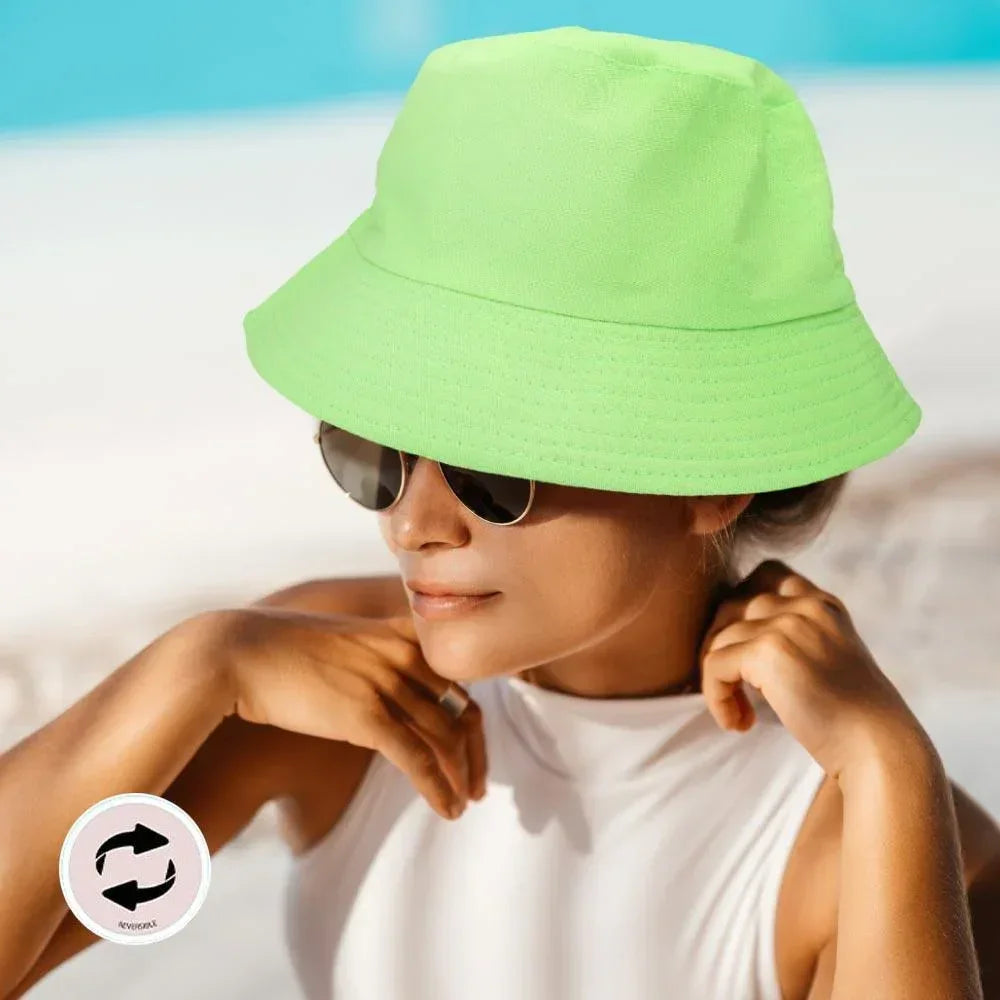 Reversible Solid Bucket Hat - Jewelry Store by Erik Rayo