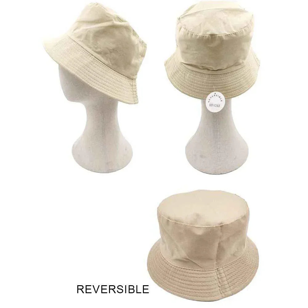 Reversible Solid Bucket Hat - Jewelry Store by Erik Rayo